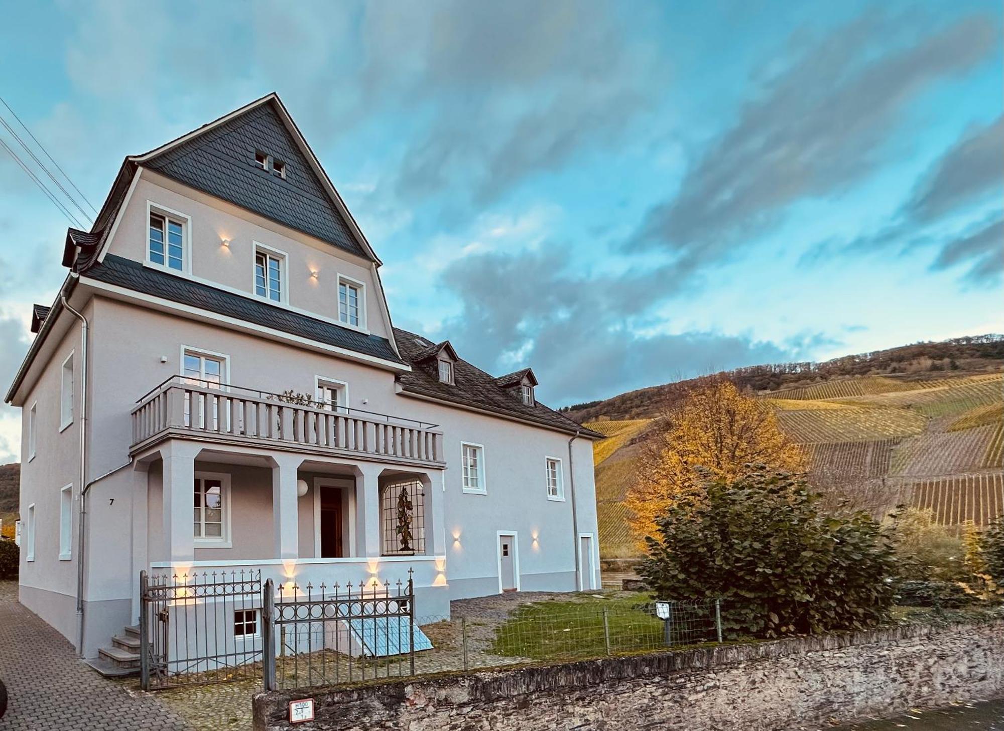 Gut Foersterlay - Exklusive Boutique Apartments Im Historischen Winzerhaus Direkt An Der Mosel Lösnich Eksteriør billede